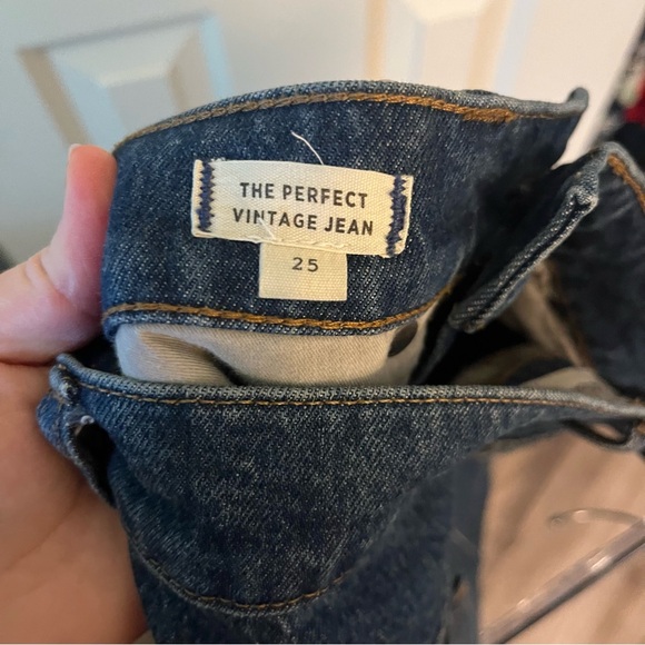 Madewell Dark Wash Perfect Vintage Jeans - Picture 5 of 6